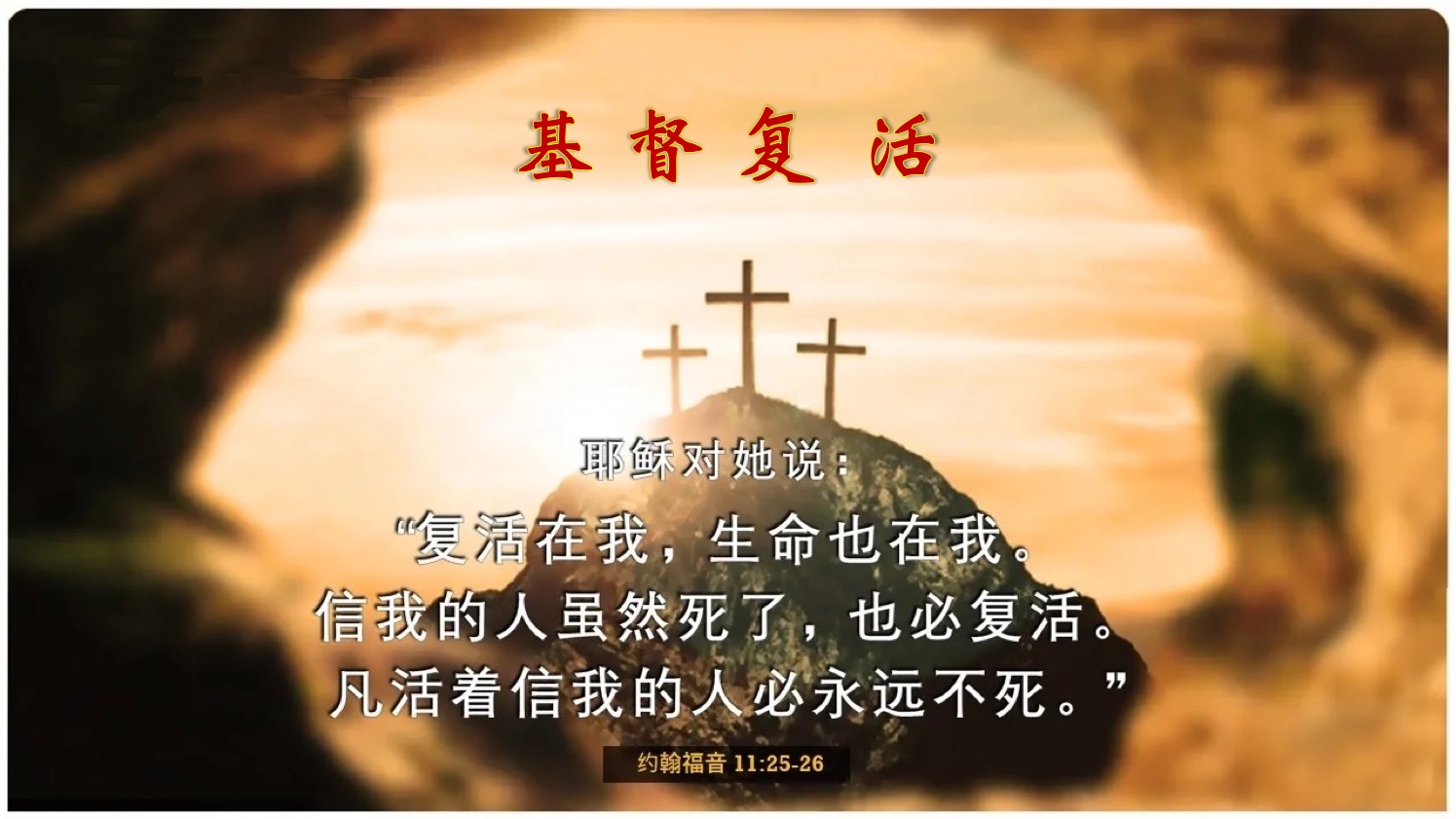 【圣周八:复活日(礼拜日)】(04-20-2025)