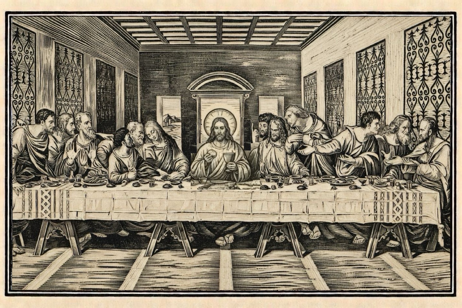 圣餐日（Maundy Thursday）——受难周第五天 