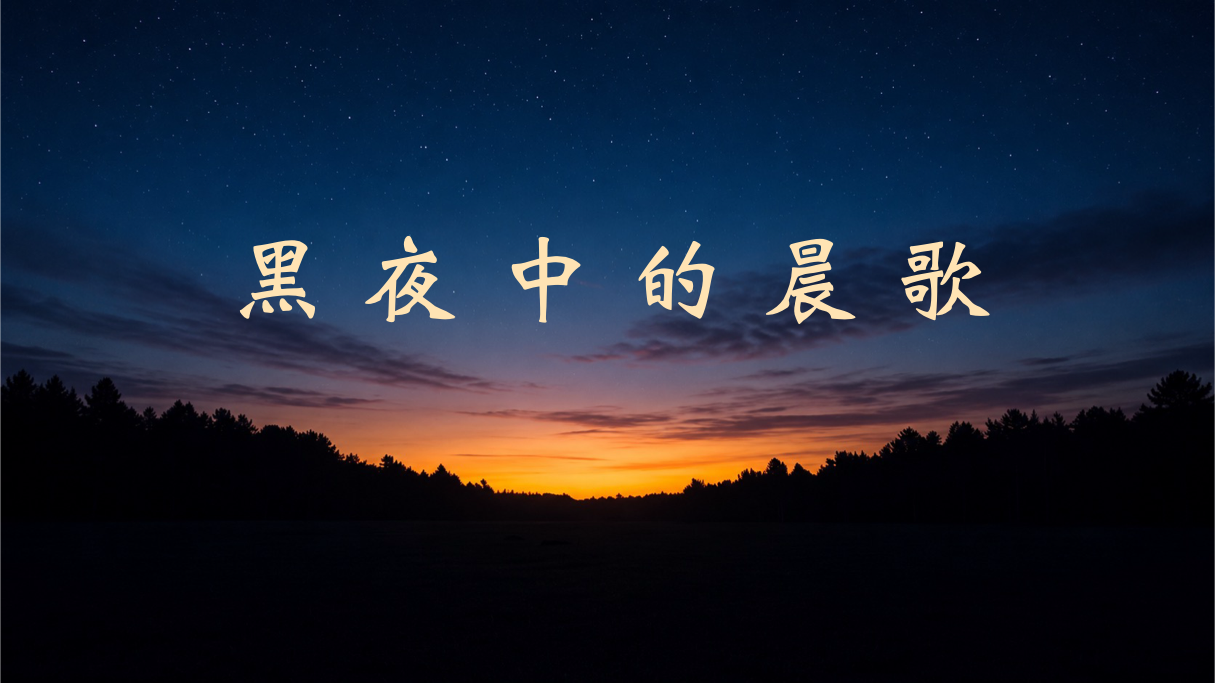 黑夜中的晨歌
